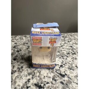 Funko Pop Pocket Keychain Buzz Lightyear Toy Story 4 Vinyl Figure New